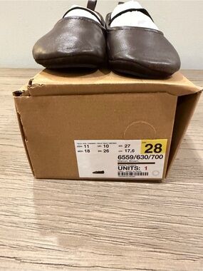 Zara Kids Brown Slip-On Loafers